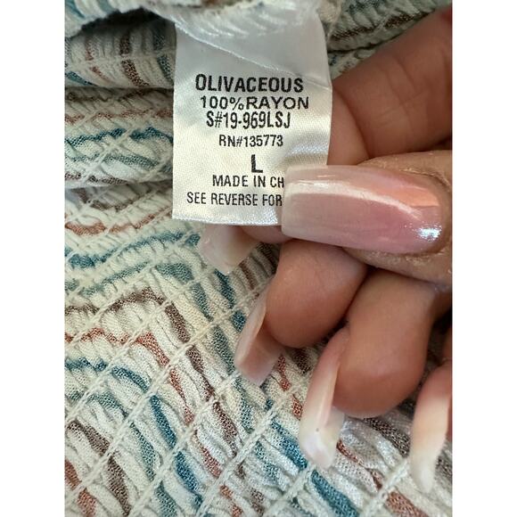 OLIVACEOUS Skirt Size Large - Picture 6 of 6